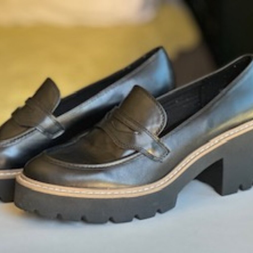 Dolce Vita Black, Chunky Loafer